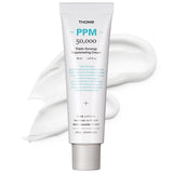 PPM 50,000 Triple-Synergy Relief Cream with PDRN, Panthenol & Madecassoside for firmness, elasticity and skin condition care