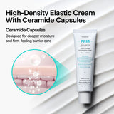 PPM 50,000 Triple-Synergy Relief Cream with PDRN, Panthenol & Madecassoside for firmness, elasticity and skin condition care