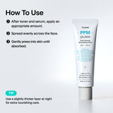 PPM 50,000 Triple-Synergy Relief Cream with PDRN, Panthenol & Madecassoside for firmness, elasticity and skin condition care