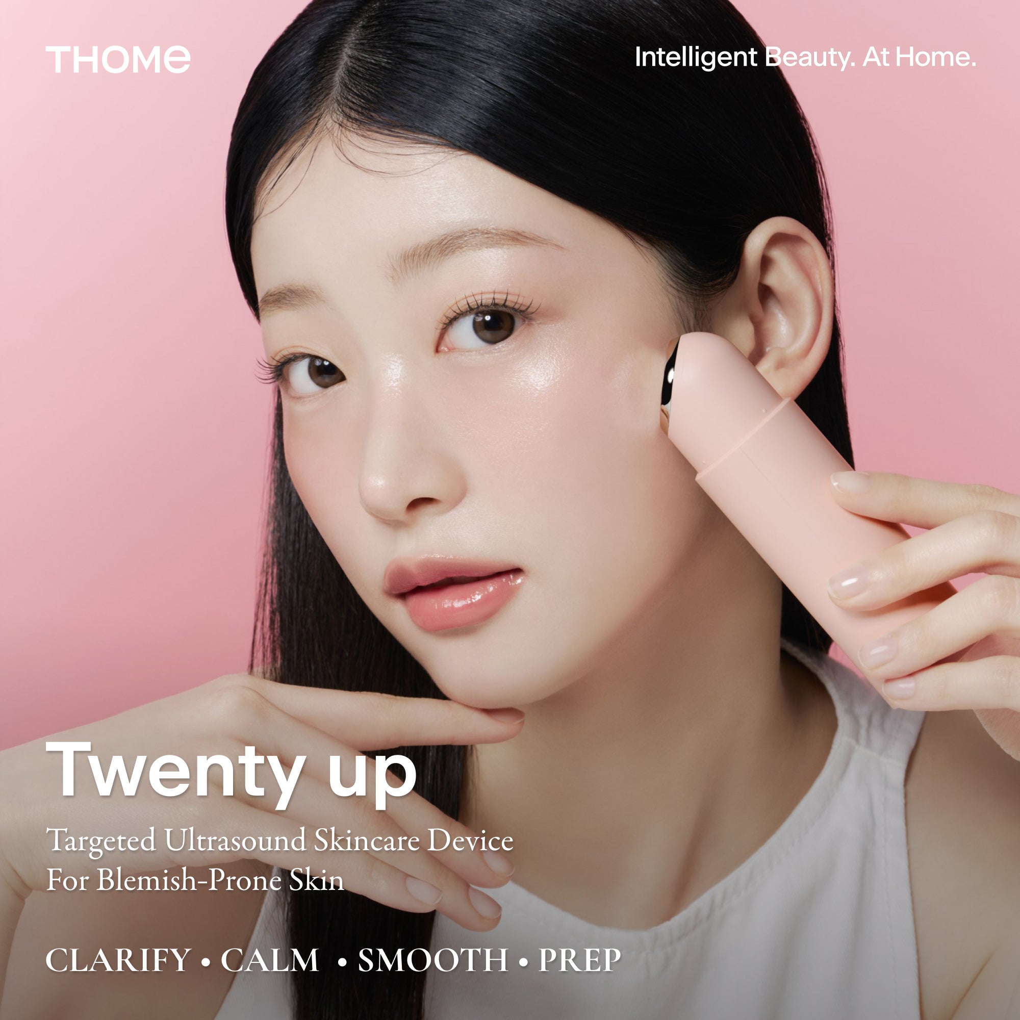 Twenty Up Ultrasound Skincare Device For Blemish-Prone Skin