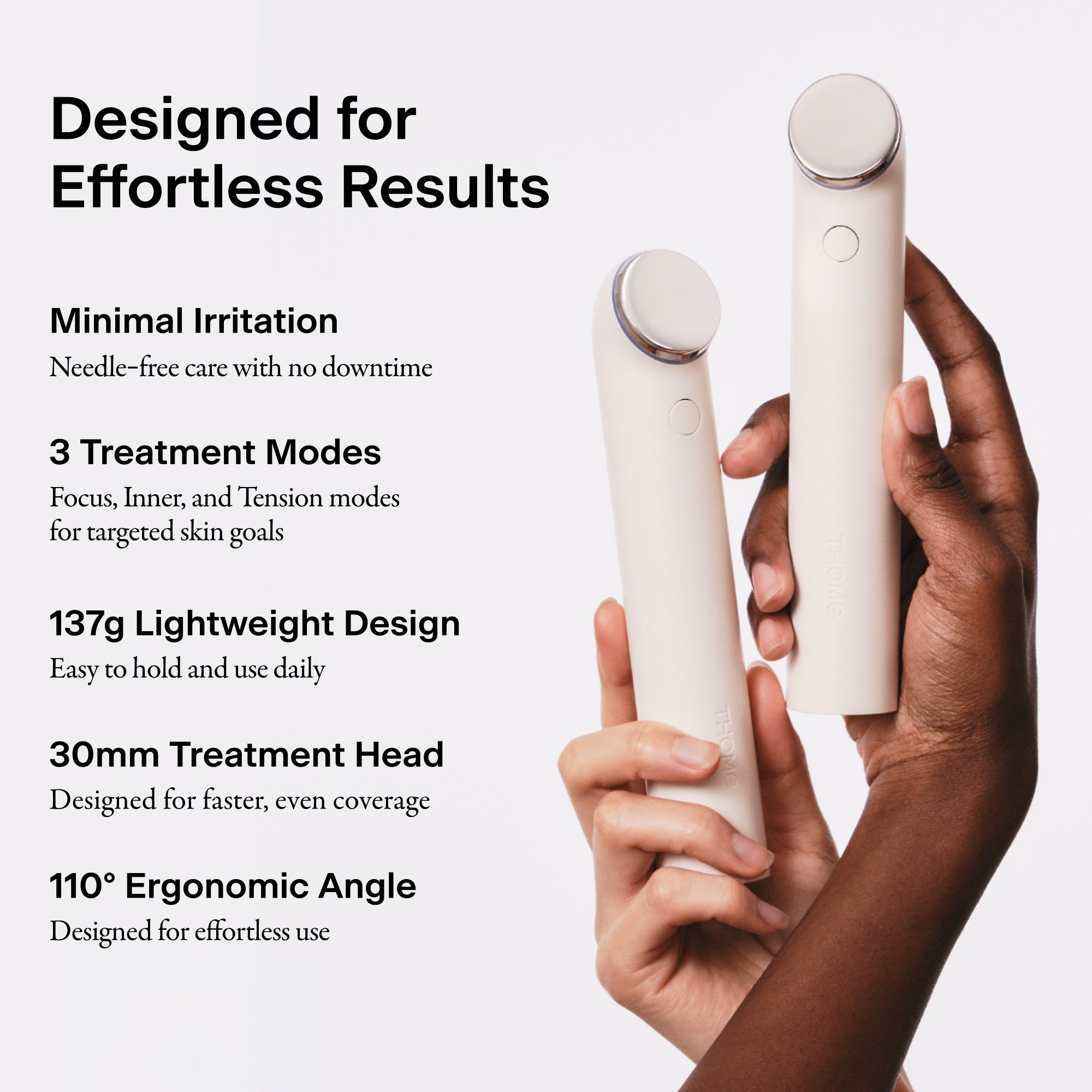 The Glow Signature Dual-Frequency Ultrasound Skincare Device